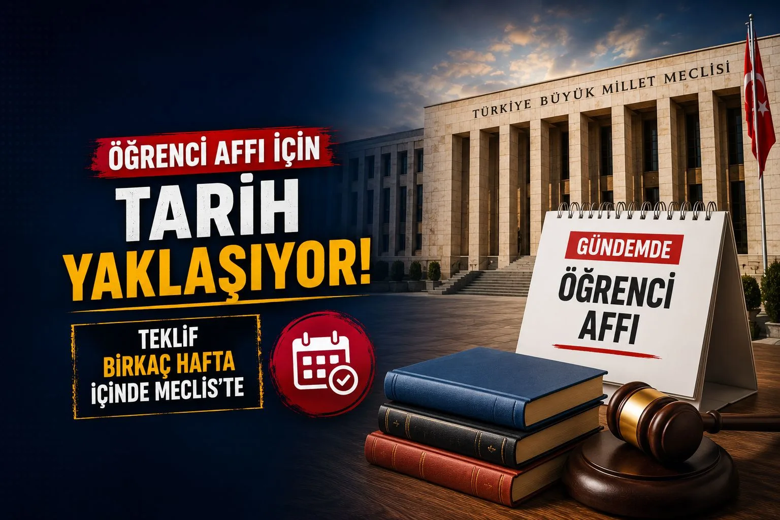 Öğrenci Affı İçin Tarih Yaklaşıyor: Teklif Birkaç Hafta İçinde Meclis’te