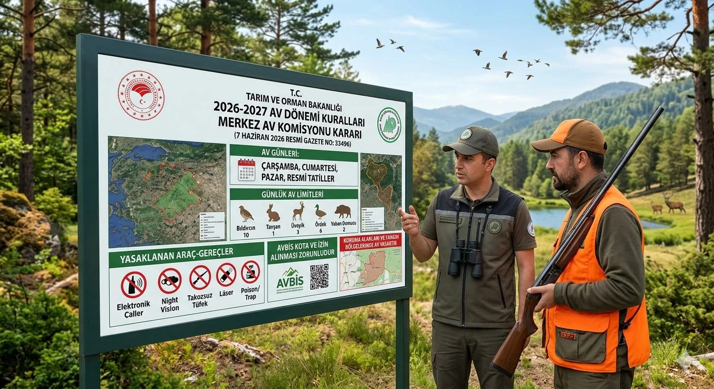 2026-2027 Av Sezonu Kuralları Belli Oldu: İşte Yeni Dönemde Dikkat Edilmesi Gerekenler
