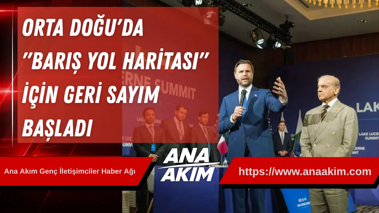 İsviçre'de Kritik Zirve: Orta Doğu'da "Barış Yol Haritası" İçin Geri Sayım Başladı