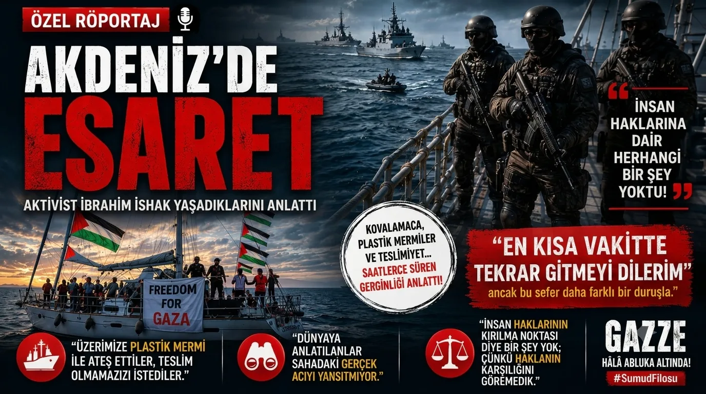AKDENİZ'DE KOVALAMACA: "ESARET VE TANIKLIK"