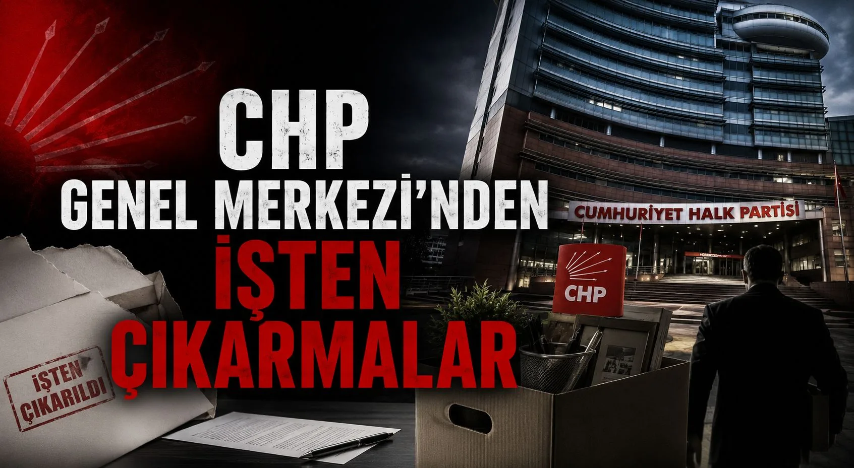 CHP GENEL MERKEZİ’NDEN İŞTEN ÇIKARMALAR: “HUKUKSUZ BİR İŞLEM YAPILMADI”