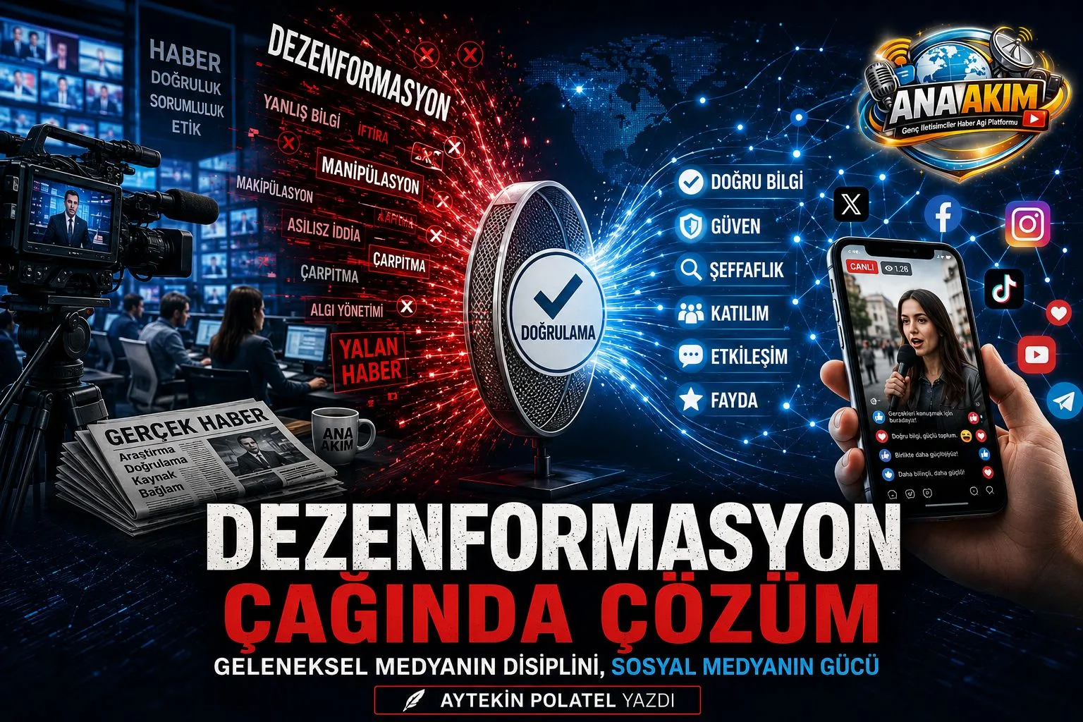 DEZENFORMASYON ÇAĞINDA ÇÖZÜM: GELENEKSEL MEDYANIN DİSİPLİNİ, SOSYAL MEDYANIN GÜCÜ