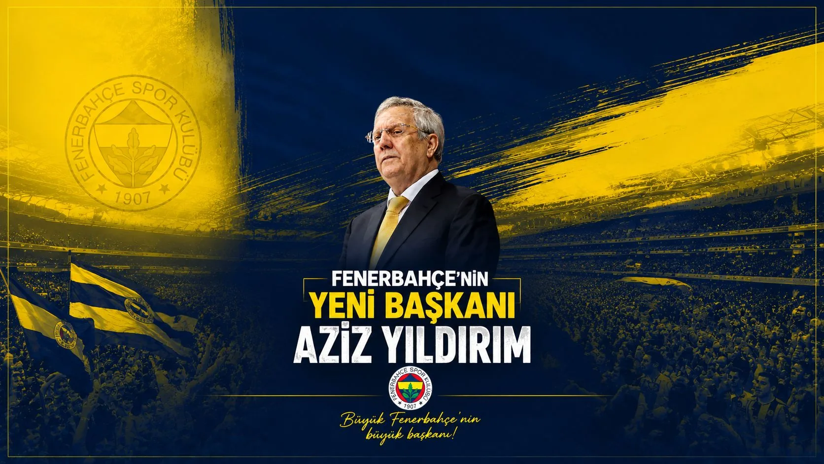 AZİZ YILDIRIM FENERBAHÇE’YE DÖNDÜ