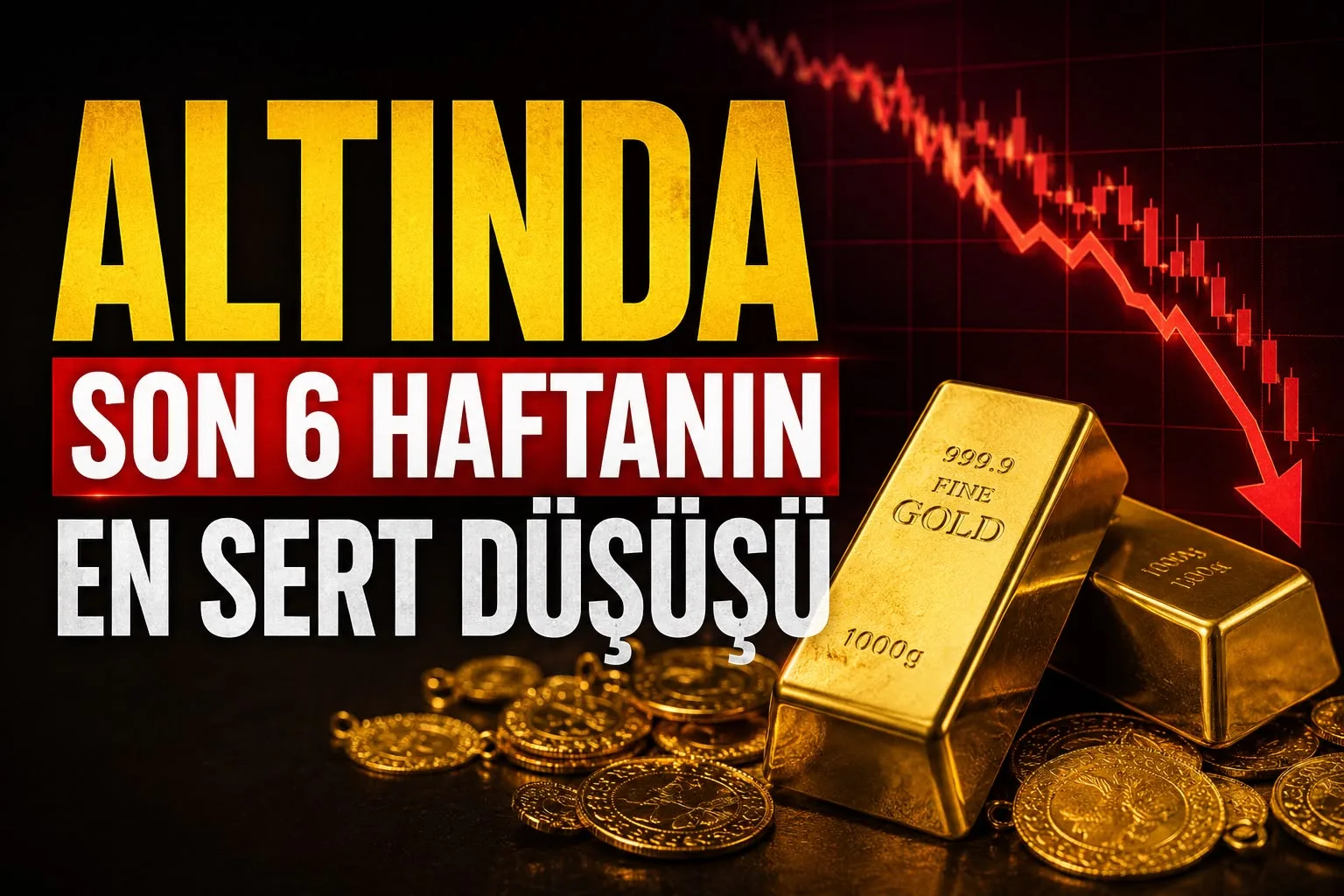 Altında Son 6 Haftanın En Sert Düşüşü