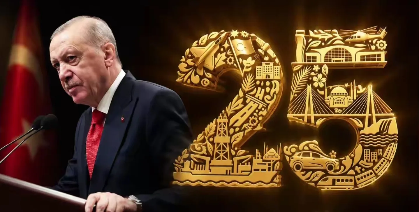 Ak Parti’nin 25. Yılına Özel "13 Figürlü" Vizyon Logosu Tanıtıldı