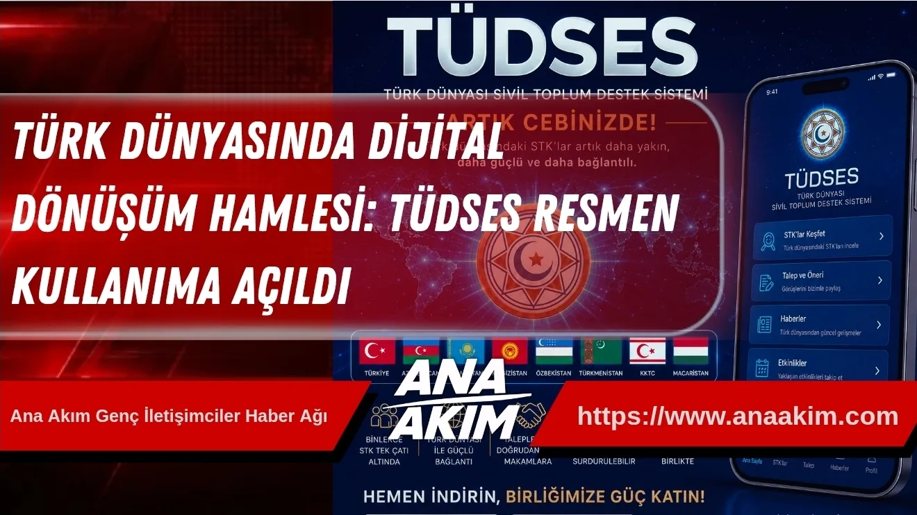 Türk Dünyasında Dijital Dönüşüm Hamlesi: TÜDSES Resmen Kullanıma Açıldı