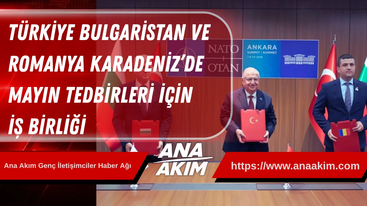 Türkiye, Bulgaristan Ve Romanya’dan Karadeniz’de Mayın Tedbirleri İçin İş Birliği