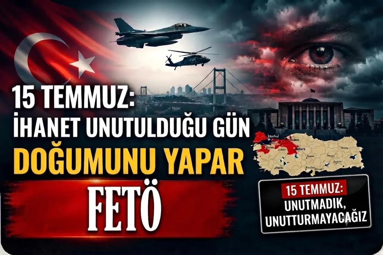 İhanet Unutulduğu Gün Doğumunu Yapar! 15 Temmuz: Bir Destanın Gölgesinde Bitmeyen Mücadele