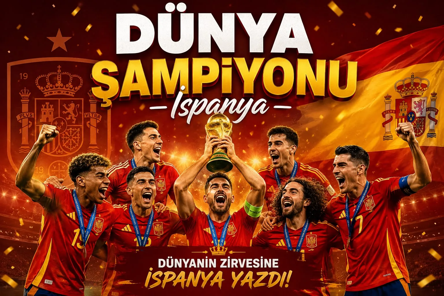 DÜNYA ŞAMPİYONU İSPANYA!
